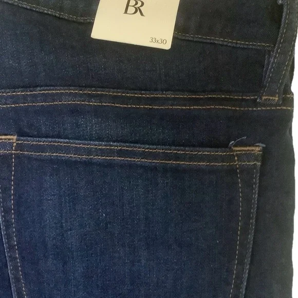 Banana Republic 33 x30 jeans slim fit luxe traveler Men's Dark Blue Jeans